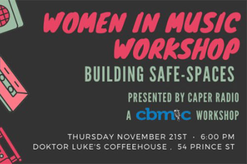 CBMIC and Caper Radio Team up to Present a New Workshop for November 2019